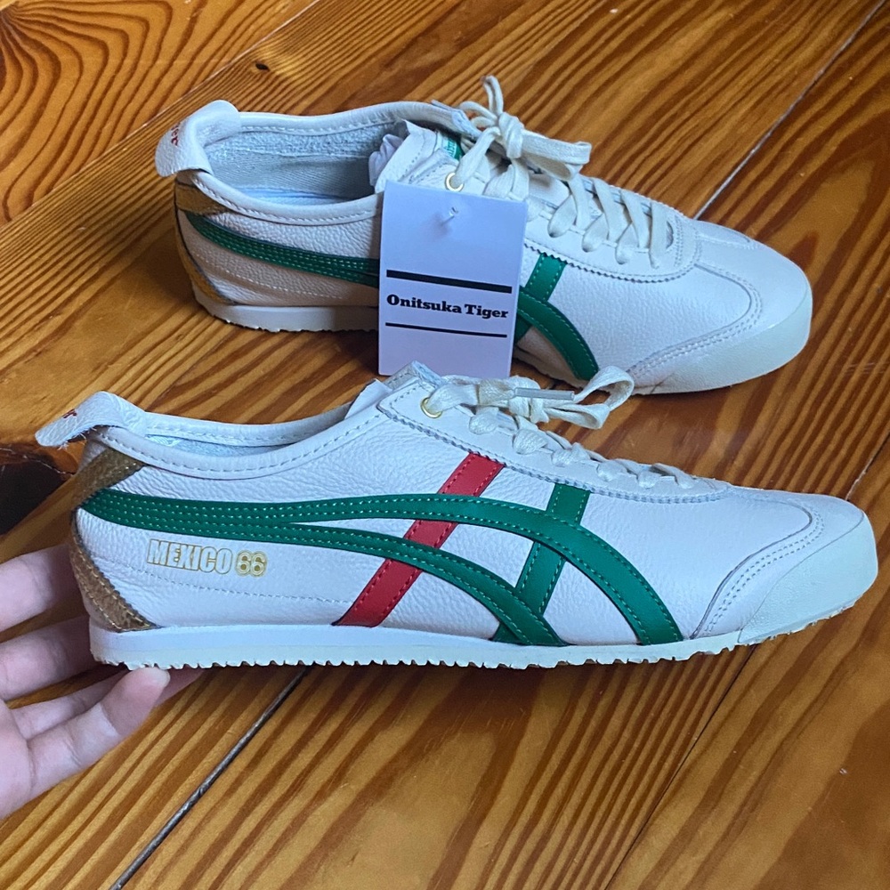 Brand New Onitsuka Tiger Mexico 66 red, green, beige